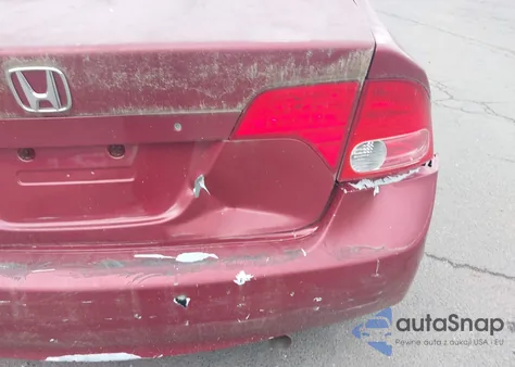 2008 Honda Civic Lx z USA, uszkodzony, nr VIN 1HGFA16538L081491